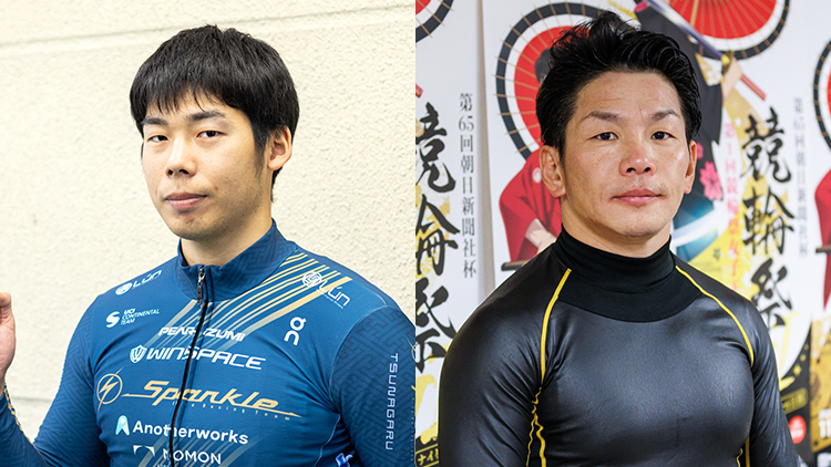地元の阿部将大(左)、大塚健一郎(撮影:北山宏一)