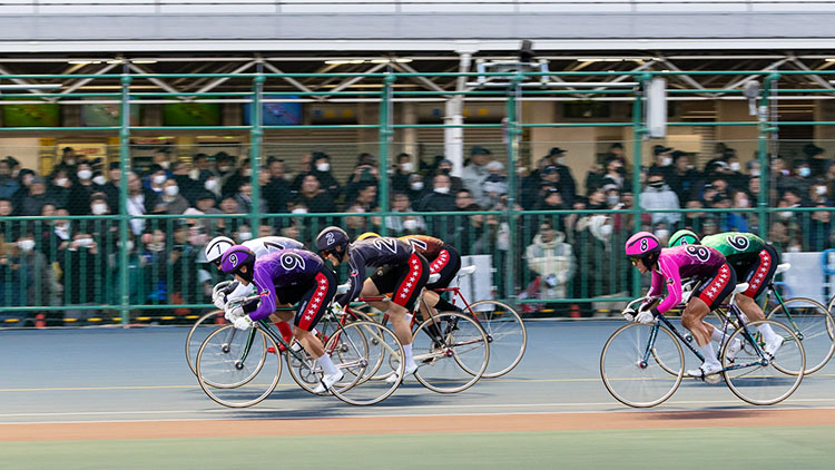 9番車で纐纈洸翔が隙を逃さずインコースからVをゲット(撮影:北山宏一)