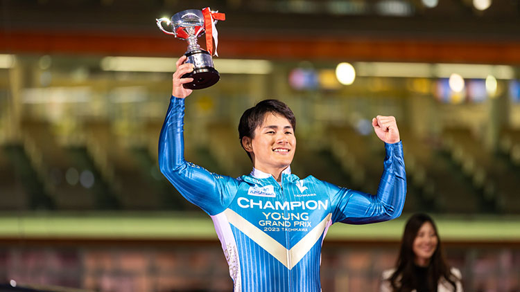 2023年ヤンググランプリを優勝した太田海也(撮影:北山宏一)