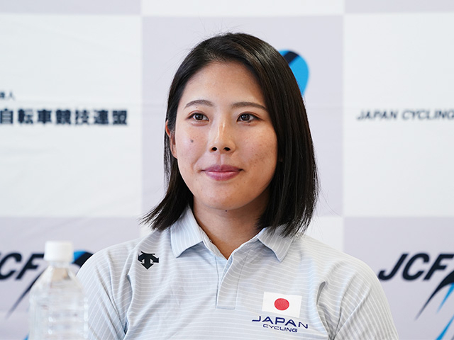 女子マディソン代表・中村妃智(なかむら・きさと)(提供:日本自転車競技連盟)