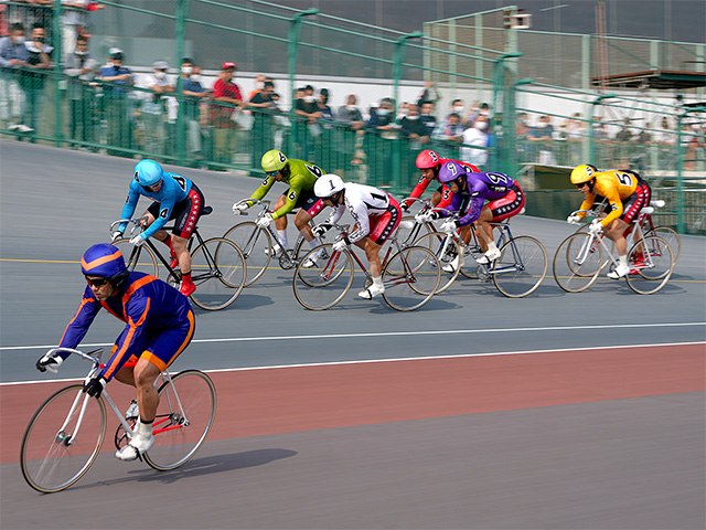 岸和田競輪場の決まり手の傾向は？(撮影:島尻譲)