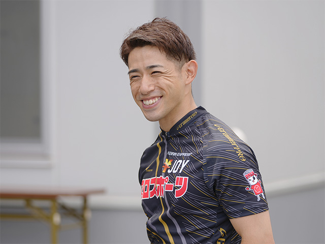 28歳の新山響平(撮影:島尻譲)