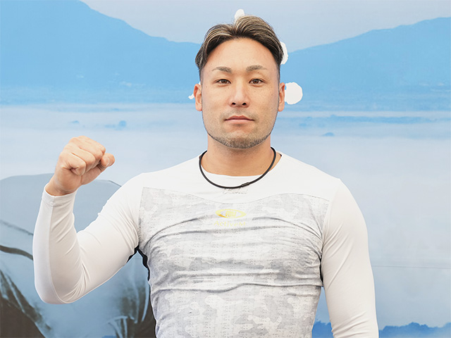 地元のエース郡司浩平(撮影:島尻譲)