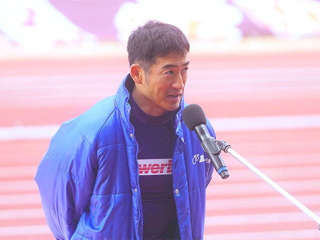 競走上位の成田和也(photo by Shimajoe)