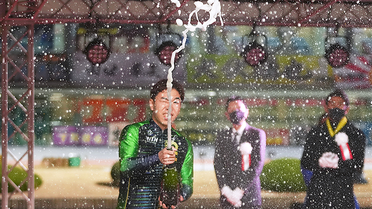 ヤンググランプリ2022は菊池岳仁が優勝を飾った(photo by Shimajoe)