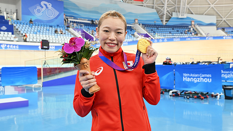 佐藤水菜(写真提供:日本自転車競技連盟)