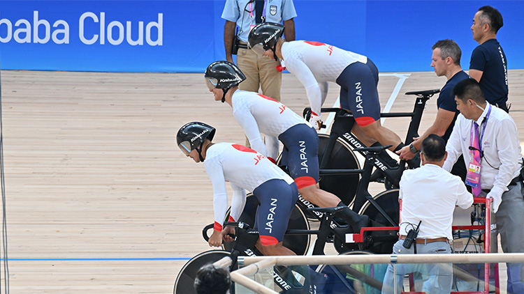 パリ五輪 自転車競技（トラック）チームスプリントのルールと見どころ・日程・出場選手を解説！((C)日本自転車競技連盟)