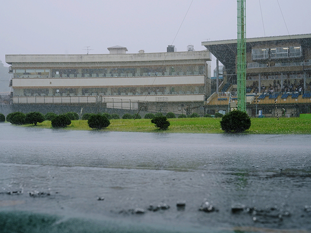 それでも雨は弱まらない