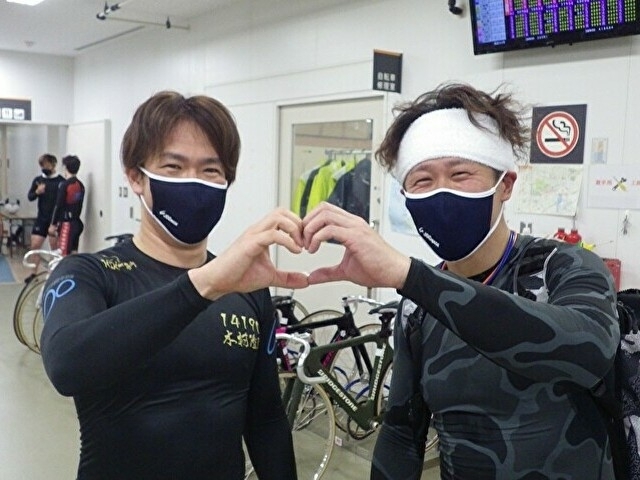 トラック支援 北村信明と木村隆弘 信頼と実績の徳島ゴールデンコンビです 競輪ニュース Netkeirin ネットケイリン