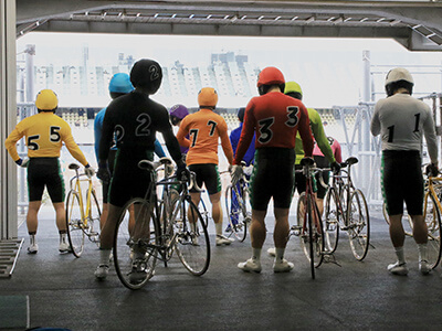 競輪 昭和28年 第一回久留米競輪 久留米市議会議長賞 優勝旗 自転車